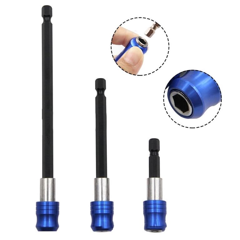Magnetic Drill Bit Holder 1/4 Hex Quick Release Pivoting Extension Tool Magnetic Drill Bit Holder 1/4 Hex Quick Release Pivoting Extension Tool