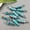 Turquoise, variant on 50PCS Natural Gemstones Hexagonal Pointed 7 Color Reiki Chakra Stones Pendant-Turquoise