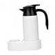 thumbnail image 5 of Taza para beber con calefaión para coche, tetera de viaje de 800ml de acero inoxidable con tapa sellada para hervidor de agua, tetera para hombre de Tetera blanca, 5 of 8