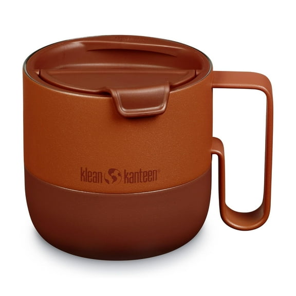 Klean Kanteen Rise 14oz Mug - Stainless Steel with Flip Lid - Autumn Glaze