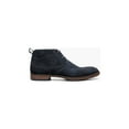 thumbnail image 2 of Men's Stacy Adams Kyron Plain Toe Chukka Boot Suede Navy Multi 25545-492, 2 of 7