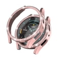 thumbnail image 1 of Galaxy Watch 5 44mm Protective Hard PC Cover Frame with Rhinestone Decoration Durable Watch Band Accessory, 1 of 3