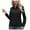 Black, variant on FAIWAD Shirts for Women Long Sleeve Lapel Button Down Plus Size Casual Work Tunic Tops