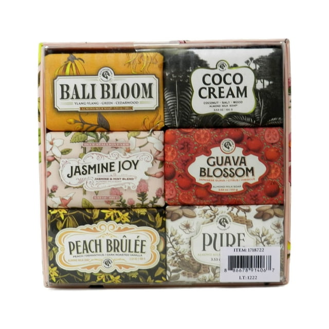 Blue Stallion Farm Fragrant Soap Bar Gift Set 6 Pieces