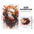 thumbnail image 4 of Naloa Colorful Abstract Eagle Custom Puzzles Personalized Puzzle 1000 Pieces from Photo Custom Jigsaw Puzzle for Wedding, Graduation, (29.5×19.7in, Vertical), 4 of 9