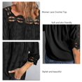 thumbnail image 2 of Top de ganchillo de encaje para mujer ANGGREK AH3737, 2 of 6
