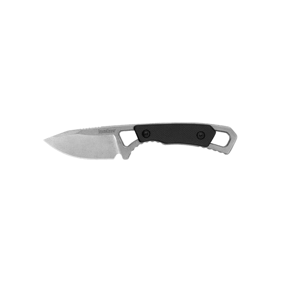 Kershaw Knives Brace Fixed Blade Neck Full Tang Stonewashed Stainless Steel 2085
