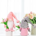 thumbnail image 4 of 2pcs Tulip Dwarf Elf Plush Stuffed Faceless Doll Spring Flower Gnome Valentine Doll Ornaments Valentine's Day Wedding Mother's Day Birthday Tulip Gnome Doll Gift, 4 of 7