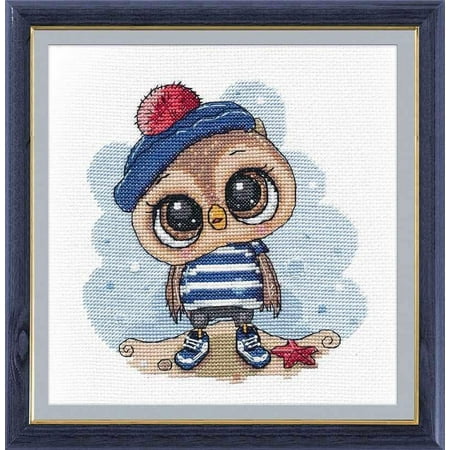 UPC: 4680021531484 | Owl Sailor 1264 Counted Cross Stitch Kit