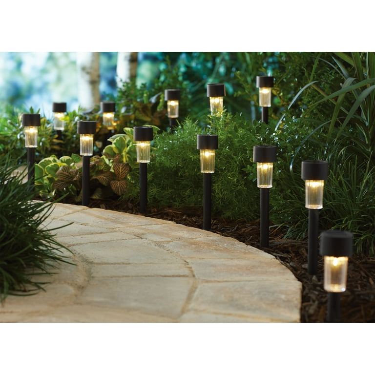 Mainstays LED Classic Column Path Light and Garden Light, Black Finish (12-Pack) Mainstays LED Classic Column Path Light and Garden Light, Black Finish (12-Pack)