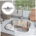 thumbnail image 2 of Sink Strainer Stainless Strainer Mesh Strainer Stainless Steel Sink Metal Sink Drain Strainer Anti Clogging Strainer Kitchen Sink Filter Stainless Steel Sink Strainer Food 2 Sets, 2 of 5