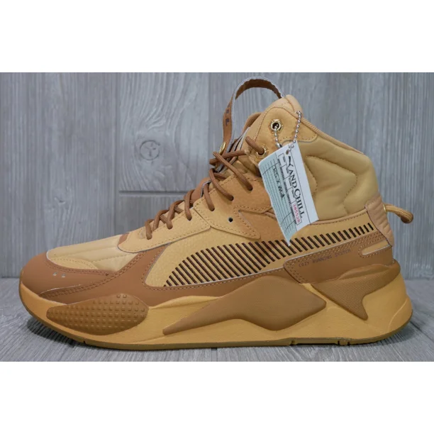 Rare Unreleased PU & MA RS-X Mid And Chill Sneaker Shoes Wheat size 9.5 -13