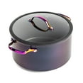 thumbnail image 4 of Thyme & Table Nonstick 12-Piece Cookware Set, Rainbow, 4 of 6