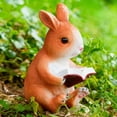 thumbnail image 4 of EWASWON Cute Reading Figurine Resin Book Lover Statue - Whimsical Desk & Shelf Decor for Home Office, Unique Gift Idea, 4 of 5