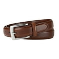 thumbnail image 2 of Sportoli Mens Belt Classic Stitched Genuine Leather Dress Belts - Black & More Colors, 2 of 3