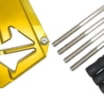 thumbnail image 3 of Cubierta protectora de cadena de piñón delantero DYNWAVEMX para motocicleta 2013 2014-2017 Oro, 3 of 3