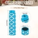 thumbnail image 2 of Uxcell 4 Paquete de Patines de Bicicleta de Aleación de Aluminio Antideslizantes Ajuste de 3/8 pulgadas con Círculo Azul Claro, 2 of 7