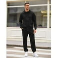 thumbnail image 4 of COOFANDY Sweatsuits for Men 2 Piece tracksuit Sets Full Zip Hoodie Sweatpants for Men Casual Sports Jogging Suits, 4 of 6