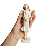 Guarder Angel Figurines Resin Angel Statues Table Decoration Ornament Collectible Figurines for Office Home Decors
