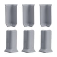 thumbnail image 1 of Connector Set of Baseboard Corner Blocks for 10cm High Trims Pack of 6, 1 of 7