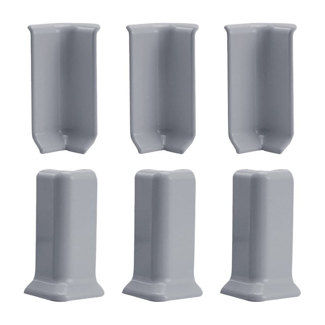 Connector Set of Baseboard Corner Blocks for 10cm High Trims Pack of 6
