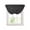 Black, variant on Teal Waterfall Valances for Windows, Farmhouse Burlap Solid Green Color Modern Linen Texture Sheer Valance Curtains, Rod Pocket Elegant Swag Valances for Living Room Bedroom, 47.2"x38.5", 1 Panel