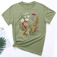 thumbnail image 2 of ICHUANYI Women's T Shirt Trendy Easter Print Short Sleeve Crewneck Tops Casual Loose Shirts New 2024, 2 of 3