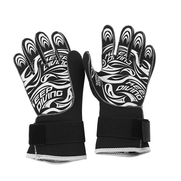 Water 1Pair Set Scuba Diving Neoprene Snorkeling Kayaking Surf Skid proof Water Sport Gloves M