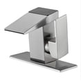 thumbnail image 1 of beisidaer Bathroom Faucet Waterfall Temperature Time Display Faucet Hot And Cold Water-silver, 1 of 5