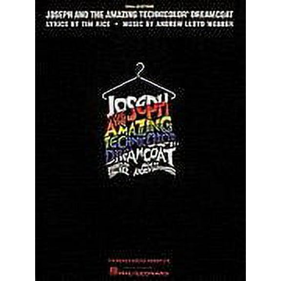 Hal Leonard Joseph And The Amazing Technicolor Dreamcoat Revised arranged for piano, vocal, and guitar (P/V/G)