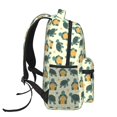 thumbnail image 3 of Disketp Cartoon Turtles Mochila Estampada para Hombre y Mujer – Mochila Ligera Clásica con Múltiples Bolsillos para Universidad, Trabajo y Viajes-One Size, 3 of 5