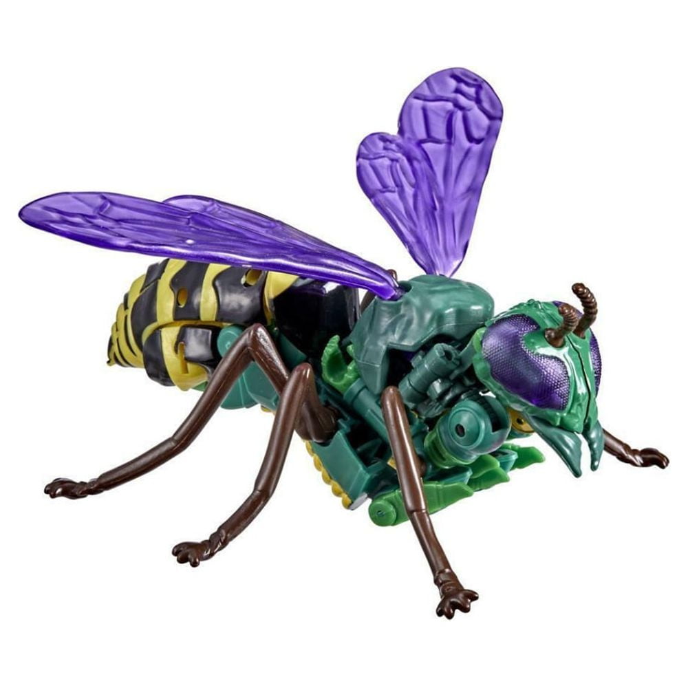Transformers Toys Generations War for Cybertron: Kingdom Deluxe WFC-K34 Waspinator Action Figure - 8 and Up, 5.5-inch