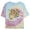 Tie Dye, variant on Junior's Pocahontas Sunflowers  Graphic Tee Charcoal Small