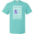thumbnail image 3 of Inktastic Alzheimer's Awareness Strength Support and Courage T-Shirt, 3 of 5