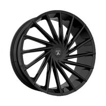 20" Asanti Black ABL-18 Matar 20x8.5 6x135 6x5.5 30mm Wheel Gloss Black Rim