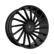 Asanti Black Matar 24x9 6x135/6x139.7 15Et 106.25mm Gloss Black Wheel