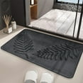 thumbnail image 2 of CSCHome Bath Mats for Bathroom,Green Leaf Non Slip Bathroom Rug,Cute Small Washable Bathroom Bath Mats(Green), 2 of 5