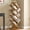 Rustic Brown, variant on 16-Tier Tree Rotating Bookshelf, 360 Degree Spinning Standing Bookcase for Magazines DVDs Books, Corner Bookcase for Living Room Bedroom Study, Rustic Brown
