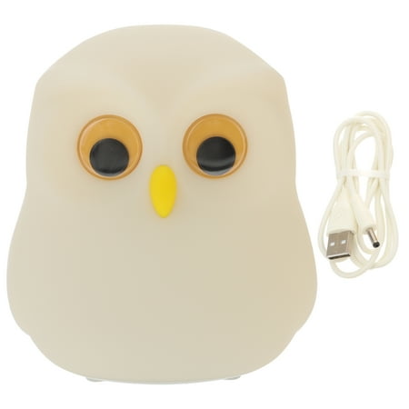 

Cartoon Owl Night Light 3W Baby Night Lamp Silicone Desktop Nursing Lamp