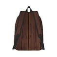 thumbnail image 6 of Rocae Vintage Wood for Durable Canvas Backpack Leisure Large Bag Travel Rucksack Multi-function Backpack Medium, 6 of 8