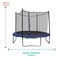 thumbnail image 2 of Trampolin Brincolin 10 Pies 3,05 m Con Red de Seguridad y Estructura de Acerod, 2 of 4