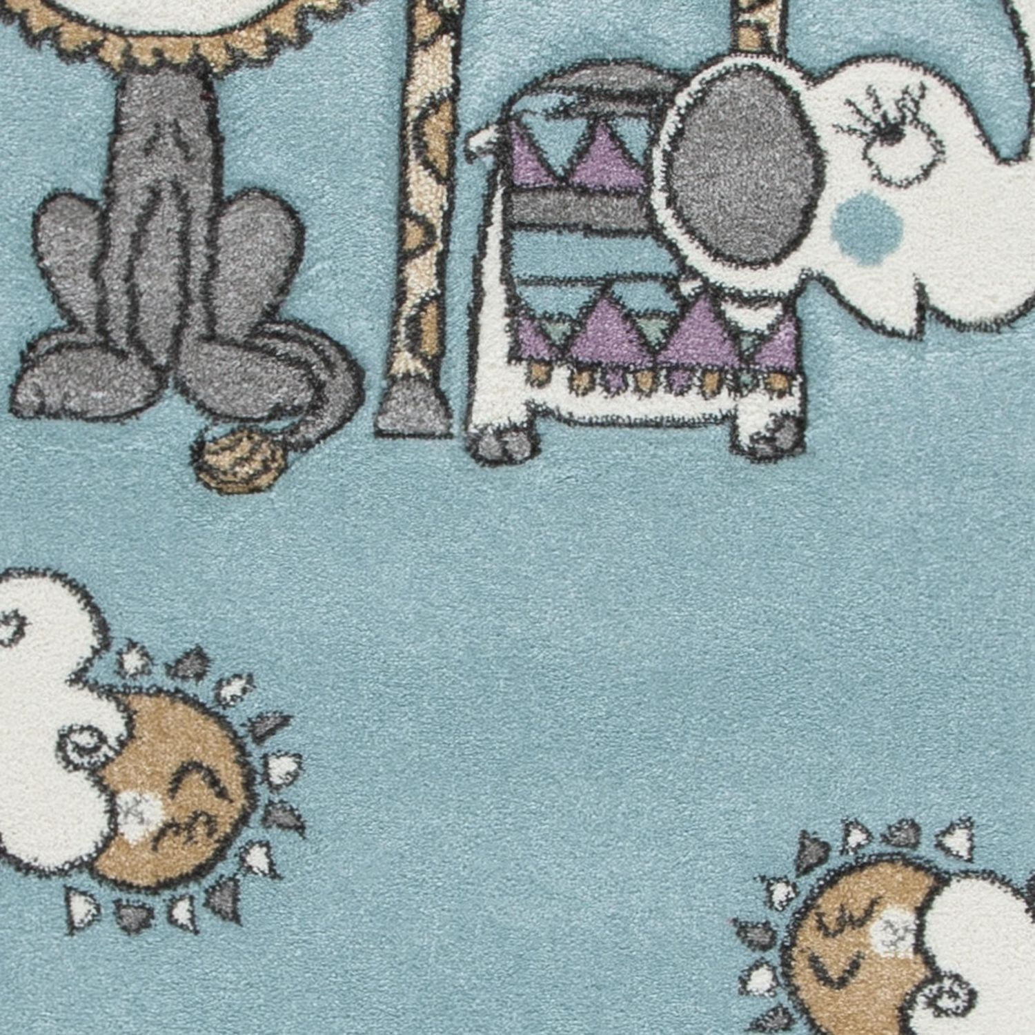 Safavieh Carousel Kids Talisha Sunshine Animals Area Rug