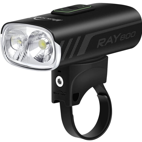 MagicShine Ray 800, Unisex Adult Bicycle Front Light, Black, 66 x 41 x 27 mm