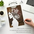 thumbnail image 5 of FMSHPON Floral Clipboard Hardboard Wood Nursing Clip Board and Pull for Standard A4 Letter 13x9 inches, 5 of 7