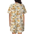 thumbnail image 3 of Xecao Hippie Bee Honeycomb print Swimsuit for women, Summer-ready, sporty style.Quick-dry fabric. Many sizes & colors., 3 of 9