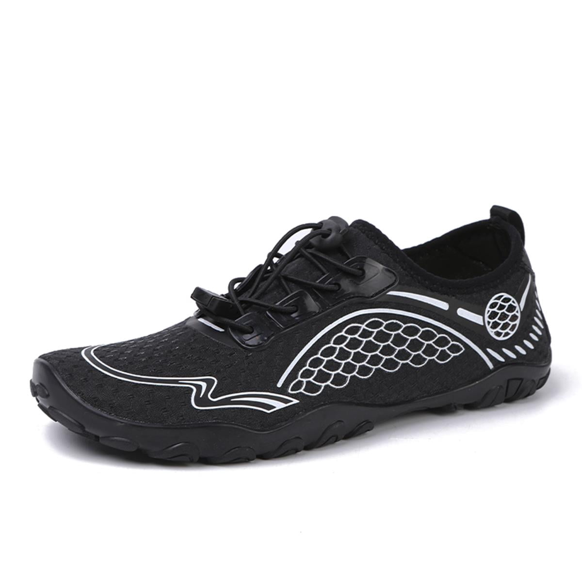 Cyiecw Mens Womens Water Shoes Aqua Shoes Non-Slip Swim Shoes Quick-Drying Beach Shoes Hiking Water Shoes Breathable Running Shoes Soft Cycling Shoes Yoga Shoes