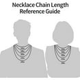 thumbnail image 6 of 3 Pcs Chain Necklace for Men Women,5mm Stainless Steel Silver Black Gold Figaro Chains for Men Jewelry Set Gift,Paired with Pendants,16"/18"/20"/22"/24"/26"/28"/30"/32" Inches Chain, 6 of 6