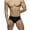 A-Black, variant on Men's Briefs Low Rise Bikini Beach Bathing Suit Printing Removable Pad Swimming Trunks J-Blue