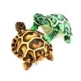 thumbnail image 2 of MasteelfCA 1Pc Stuffed Turtle Shaped Simulation Children Simulation Sea Animal Doll Turtle Toy Pillow(Coffee), 2 of 7