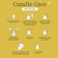 thumbnail image 6 of Mainstays Single Wick 3" x 6" Pillar Candle, Unscented, Orange, 6 of 7